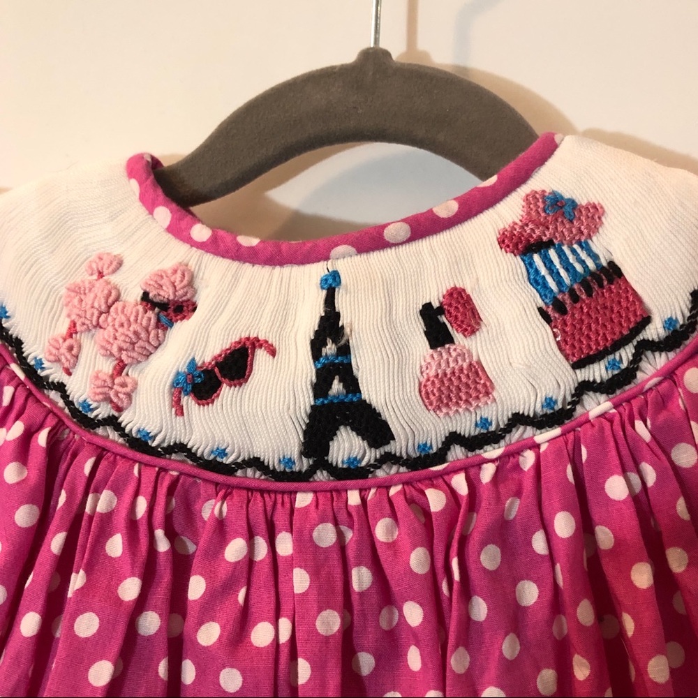 Molly Pop 12 month smocked dress